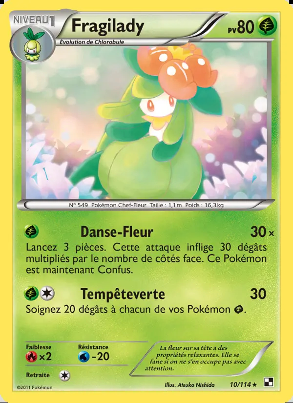 Image of the card Fragilady