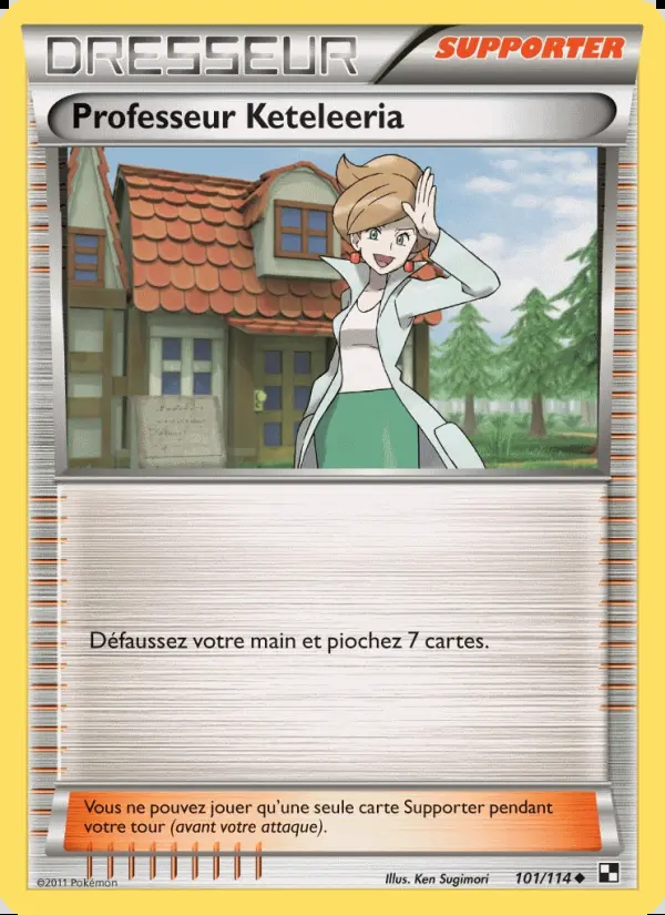 Image of the card Professeur Keteleeria