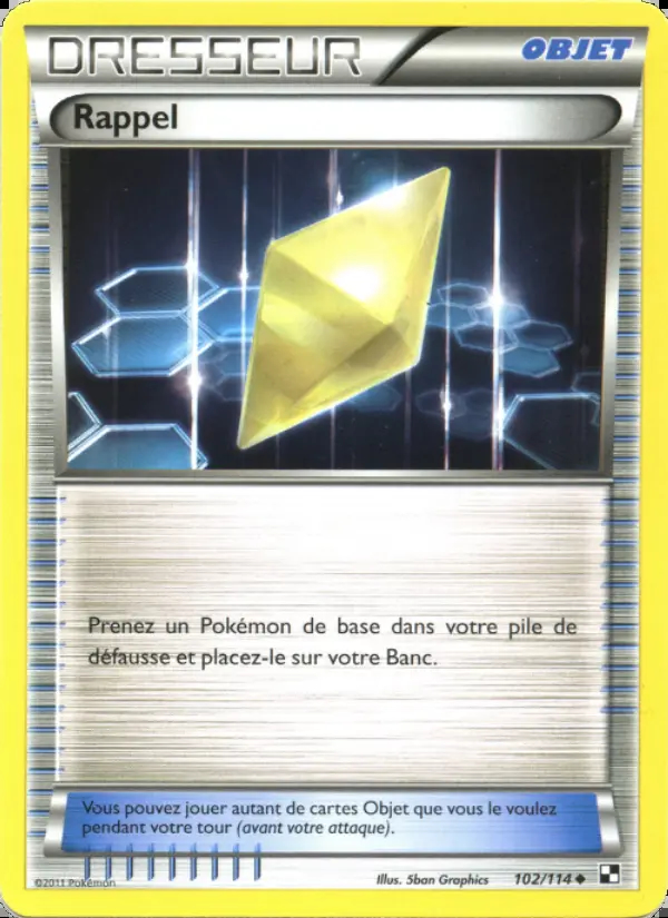 Image of the card Rappel