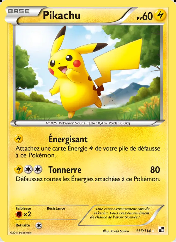 Image of the card Pikachu