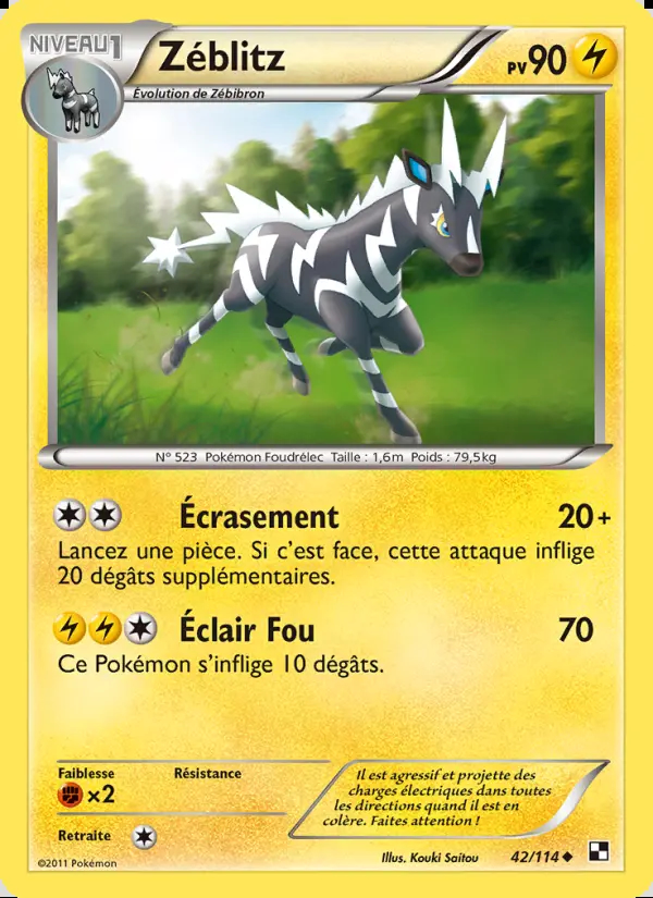 Image of the card Zéblitz
