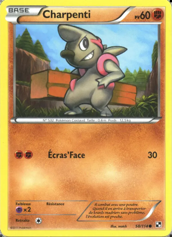 Image of the card Charpenti