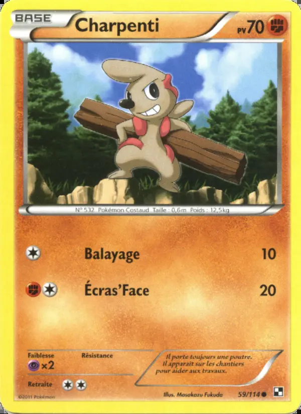 Image of the card Charpenti