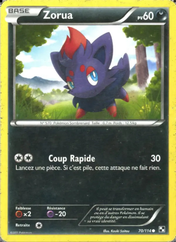 Image of the card Zorua