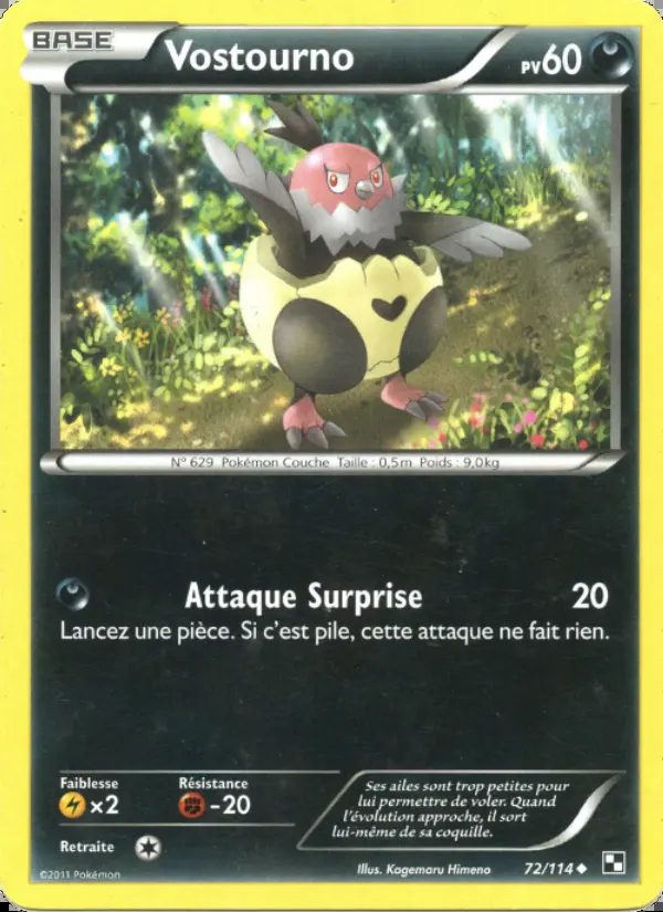Image of the card Vostourno