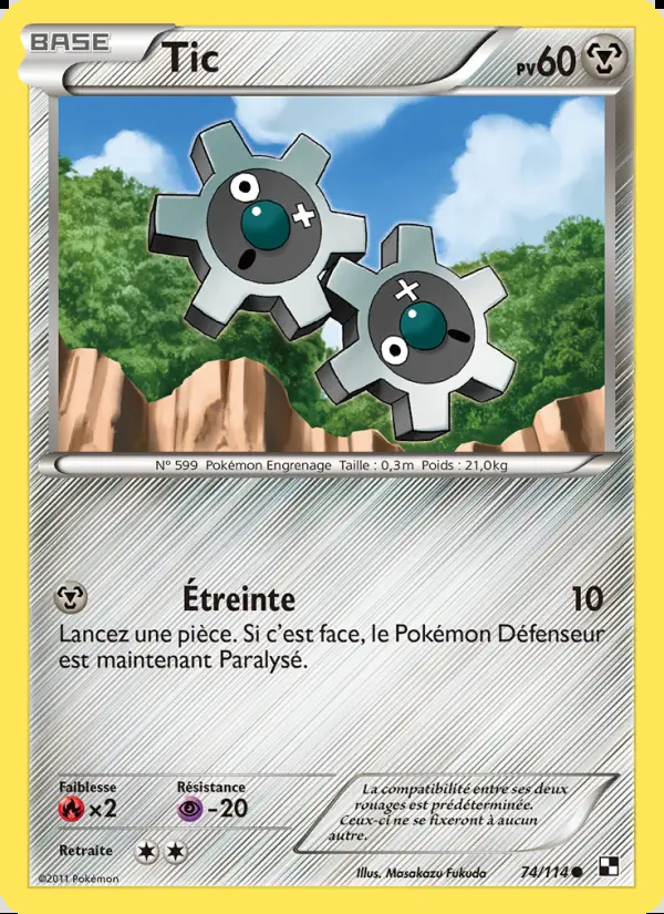 Image of the card Tic