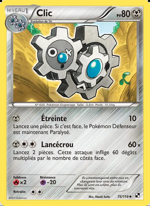 Image of the card Clic