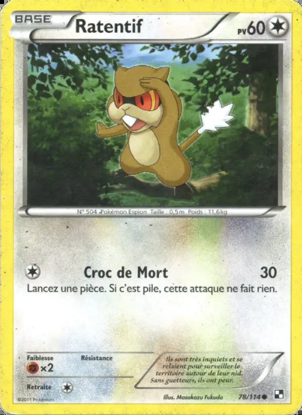 Image of the card Ratentif