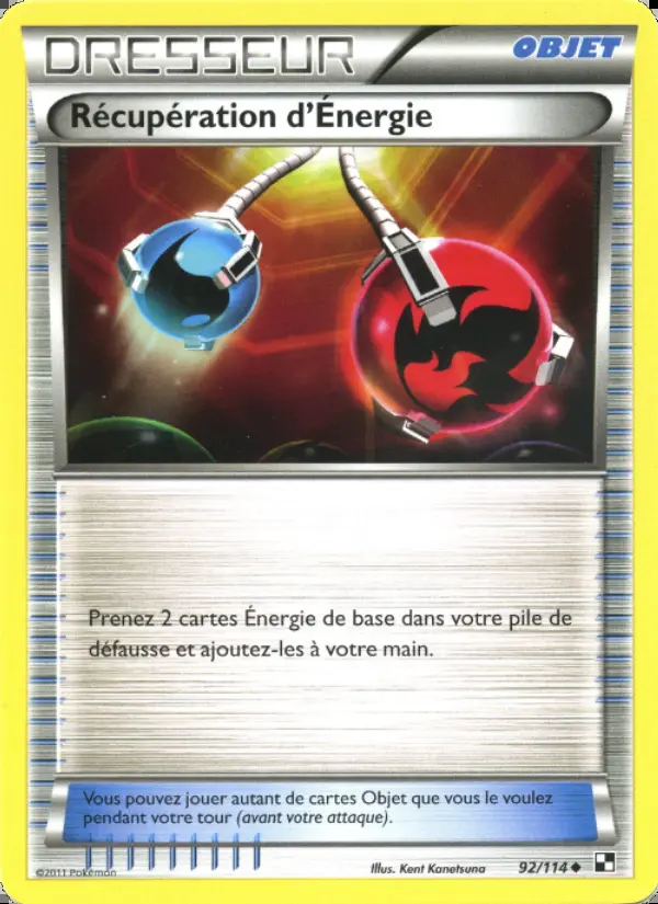 Image of the card Récupération d’Énergie