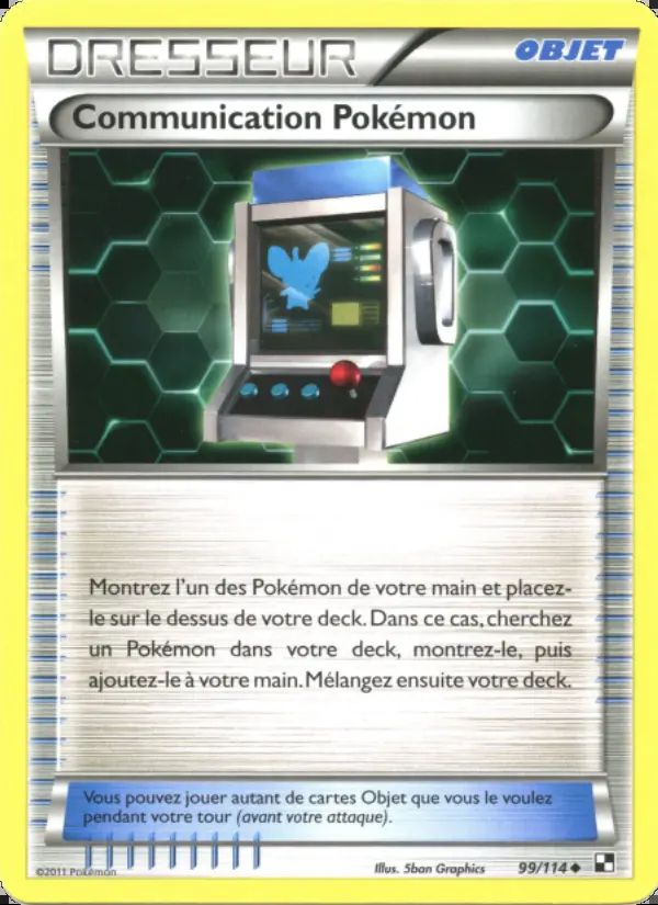 Image of the card Communication Pokémon