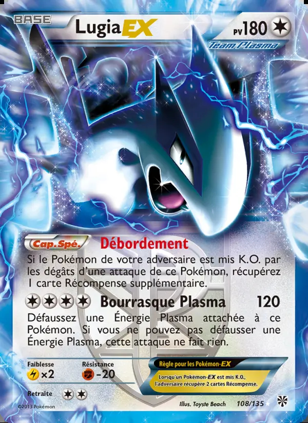Image of the card Lugia-EX