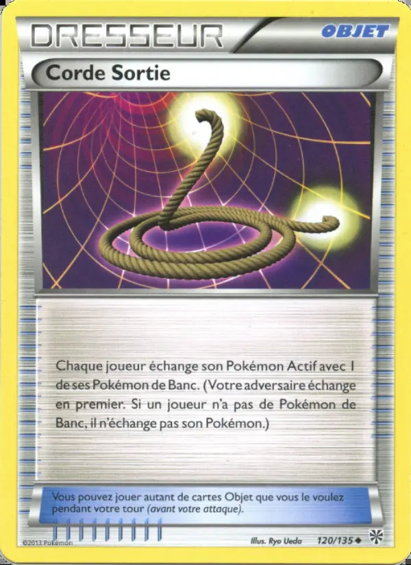 Image of the card Corde Sortie