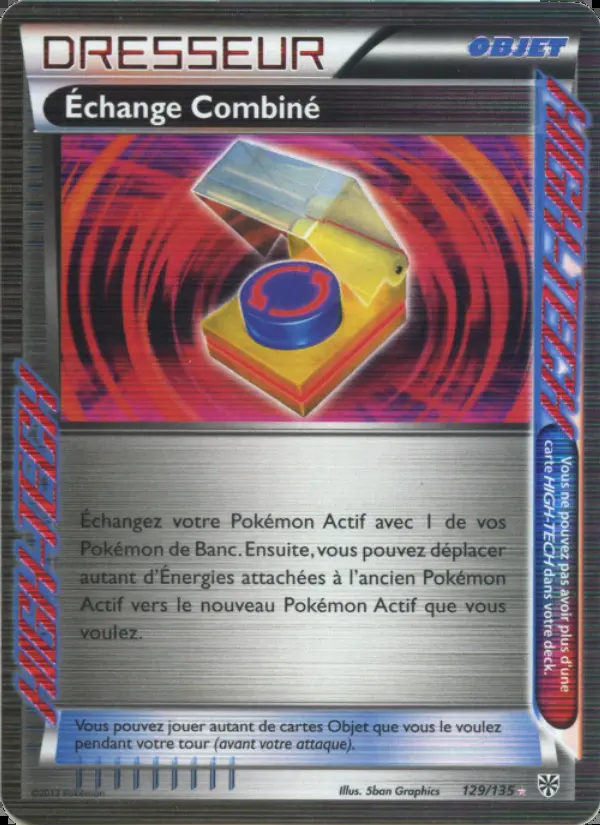 Image of the card Échange Combiné