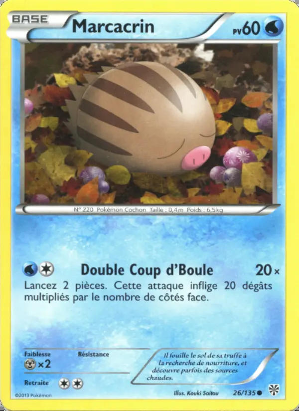Image of the card Marcacrin