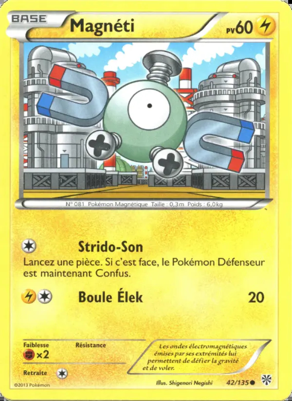 Image of the card Magnéti