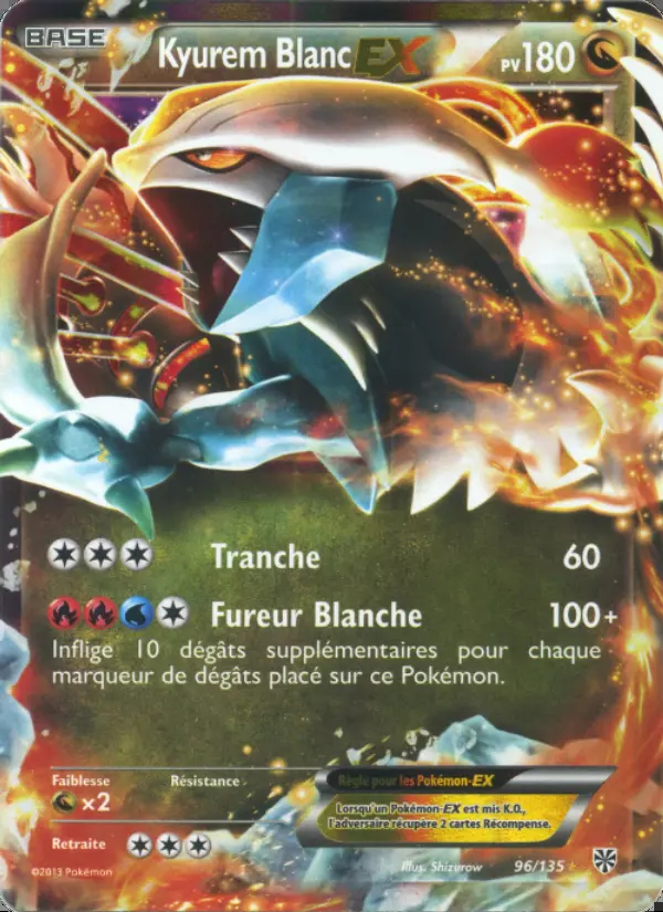 Image of the card Kyurem Blanc EX