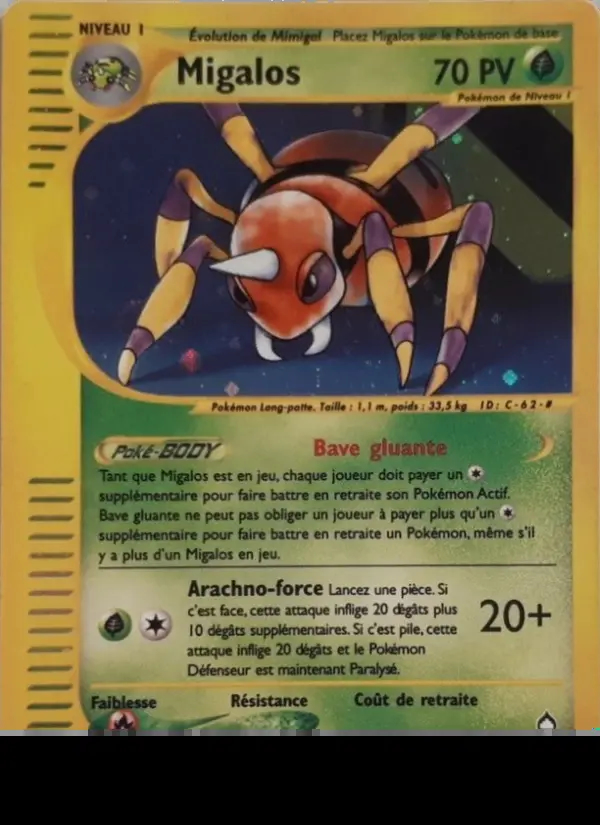 Image of the card Migalos