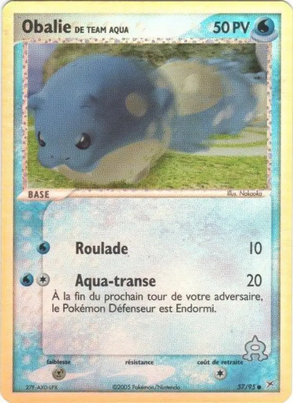 Image of the card Obalie de Team Aqua