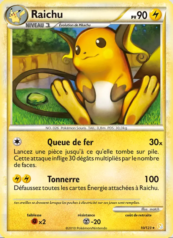Image of the card Raichu