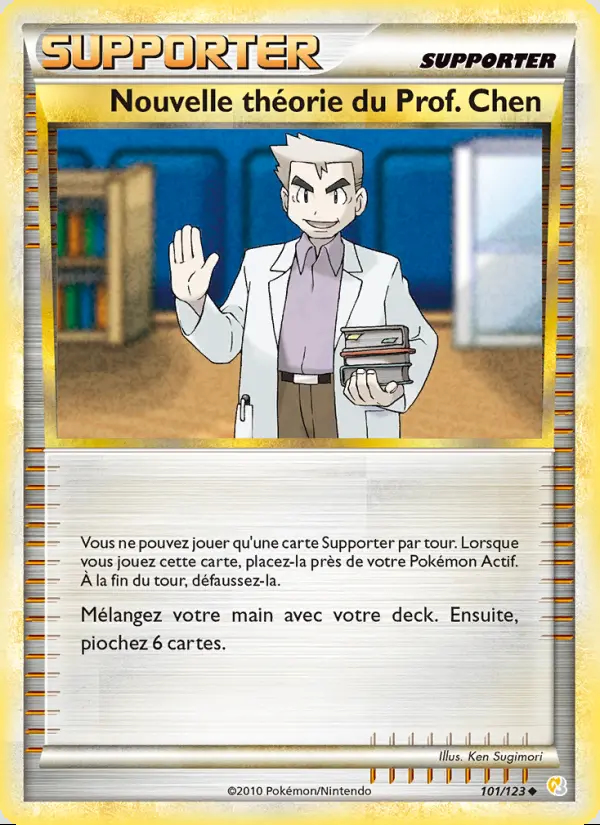 Image of the card Nouvelle théorie du Prof. Chen