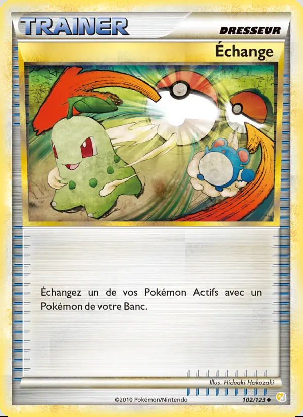Image of the card Échange