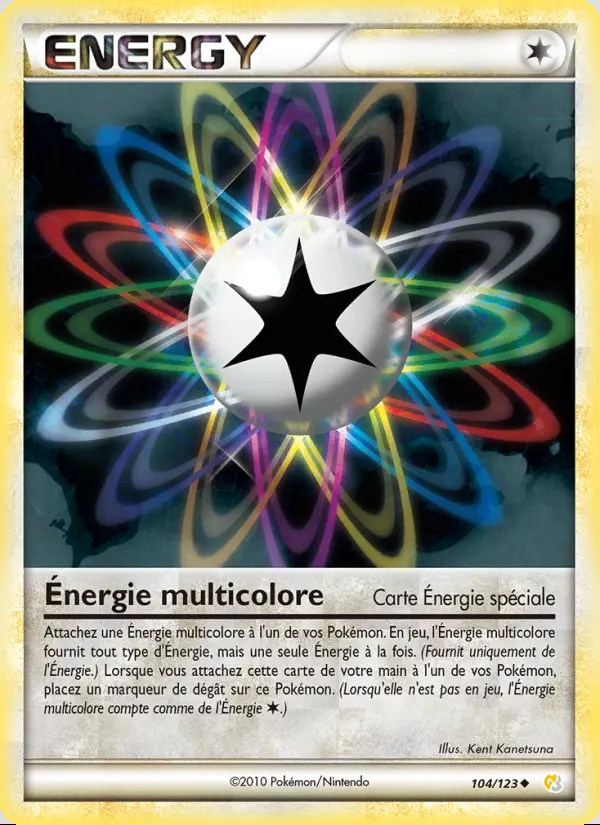 Image of the card Énergie multicolore