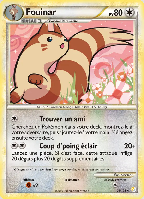 Image of the card Fouinar