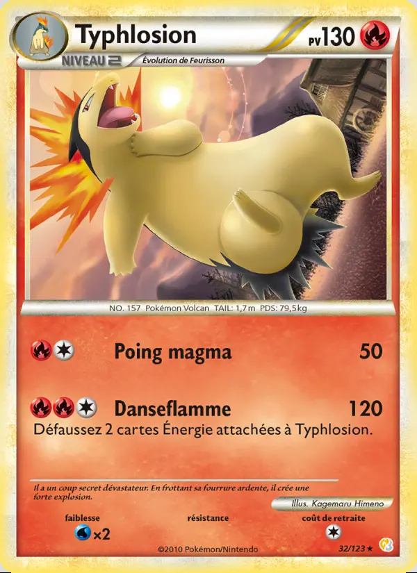 Image of the card Typhlosion