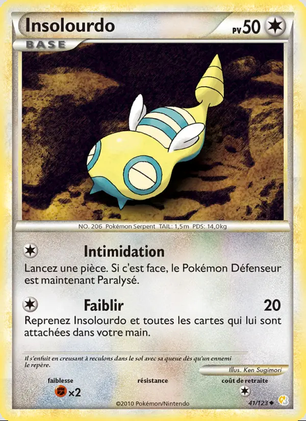 Image of the card Insolourdo