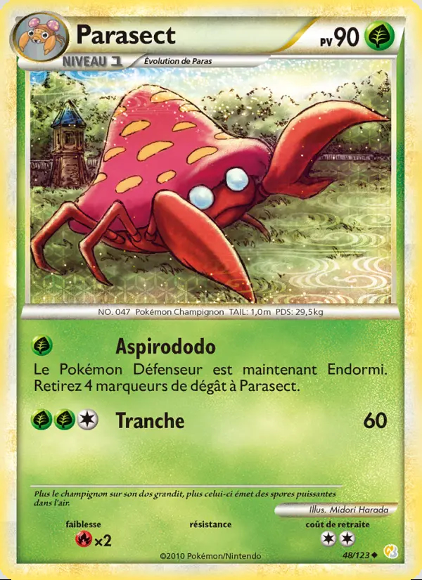Image of the card Parasect