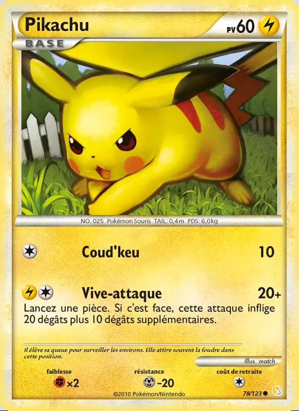 Image of the card Pikachu