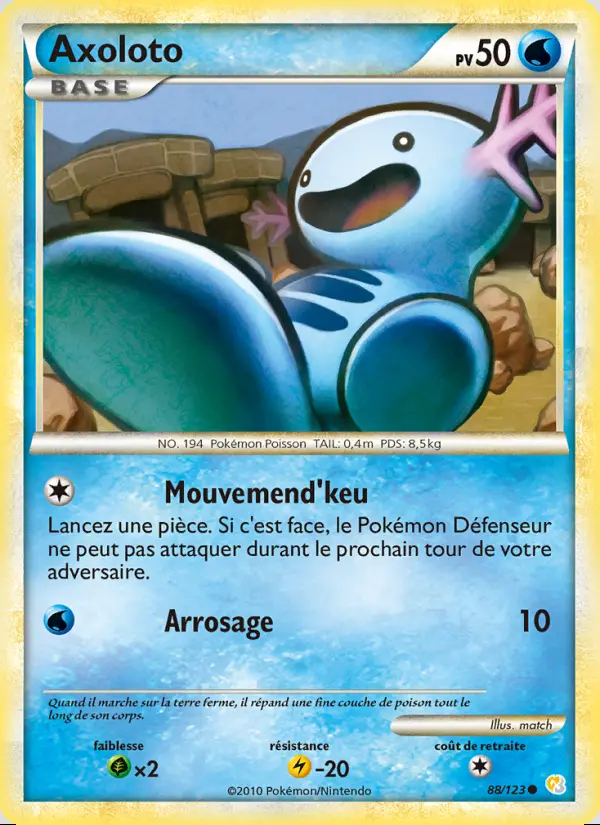 Image of the card Axoloto