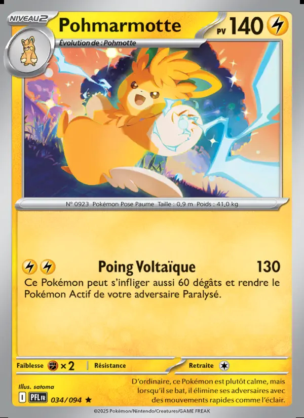 Image of the card Pohmarmotte