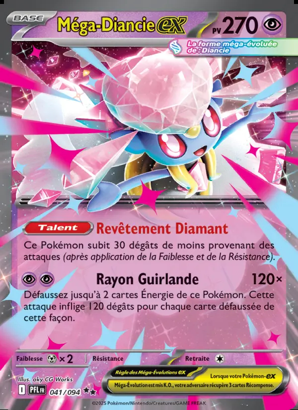 Image of the card Méga-Diancie-ex