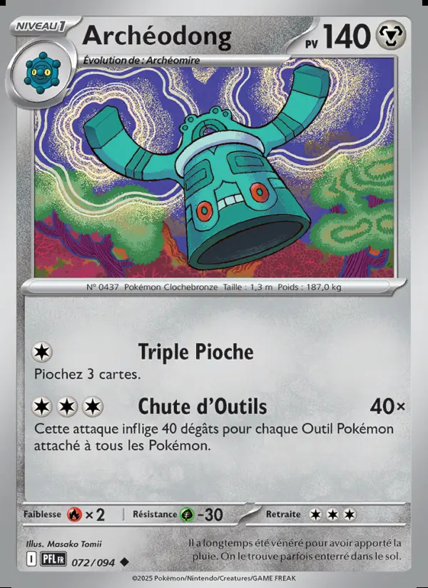 Image of the card Archéodong