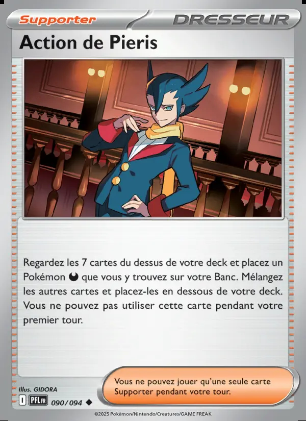 Image of the card Action de Pieris