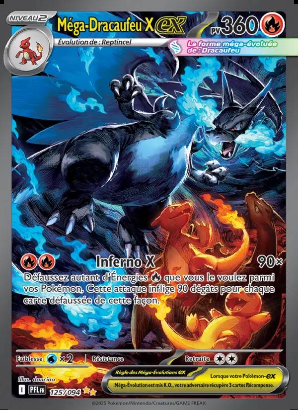 Image of the card Méga-Dracaufeu X-ex