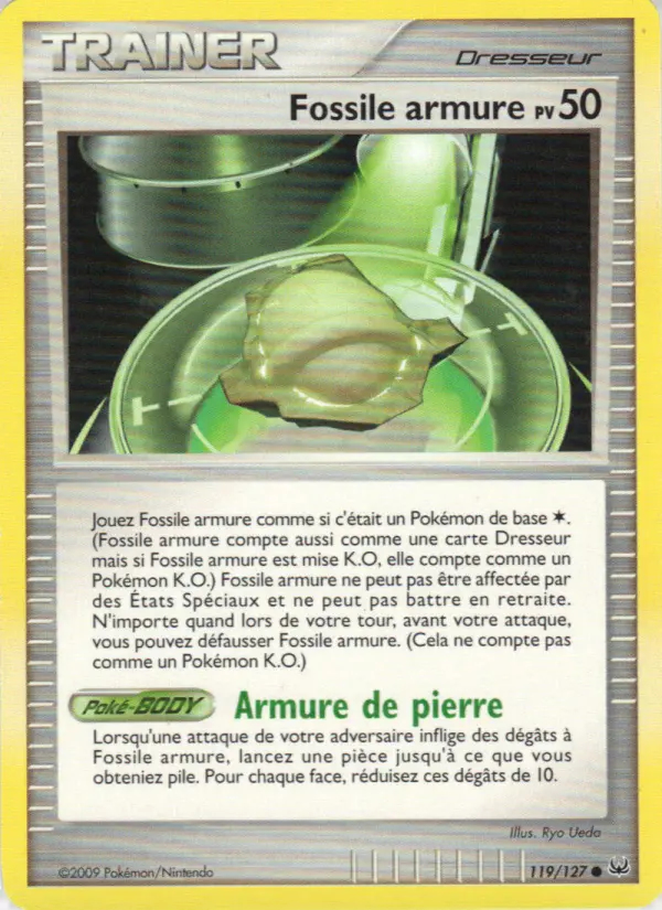 Image of the card Fossile armure