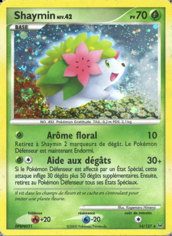 Image of the card Shaymin