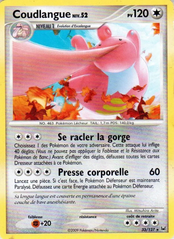 Image of the card Coudlangue