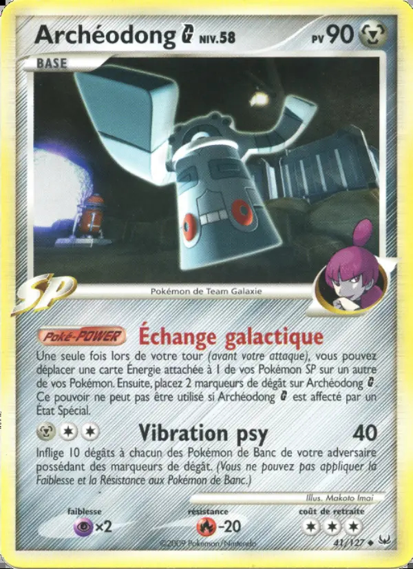 Image of the card Archéodong 
