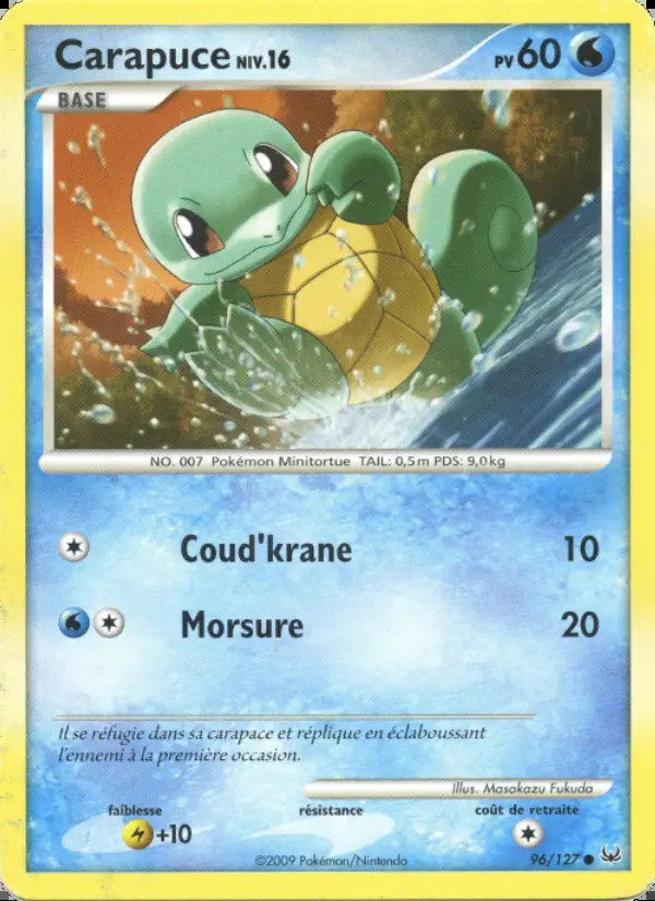 Image of the card Carapuce