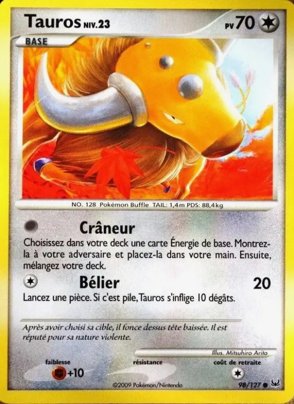 Image of the card Tauros