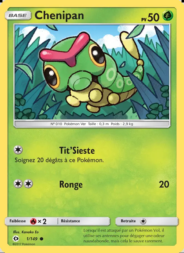 Image of the card Chenipan