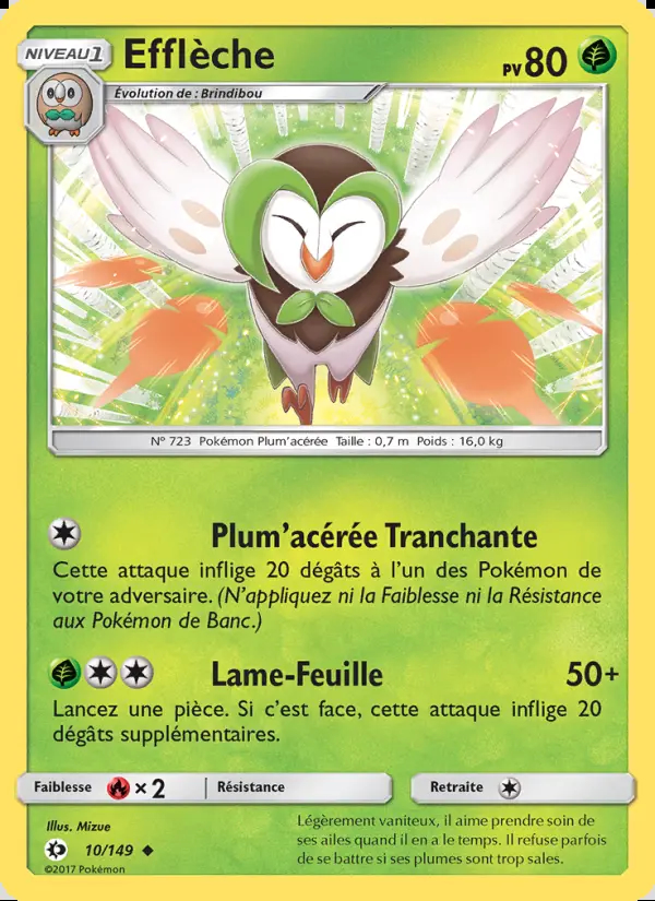 Image of the card Efflèche
