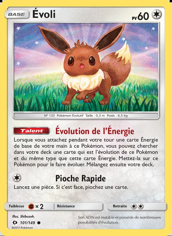 Image of the card Évoli