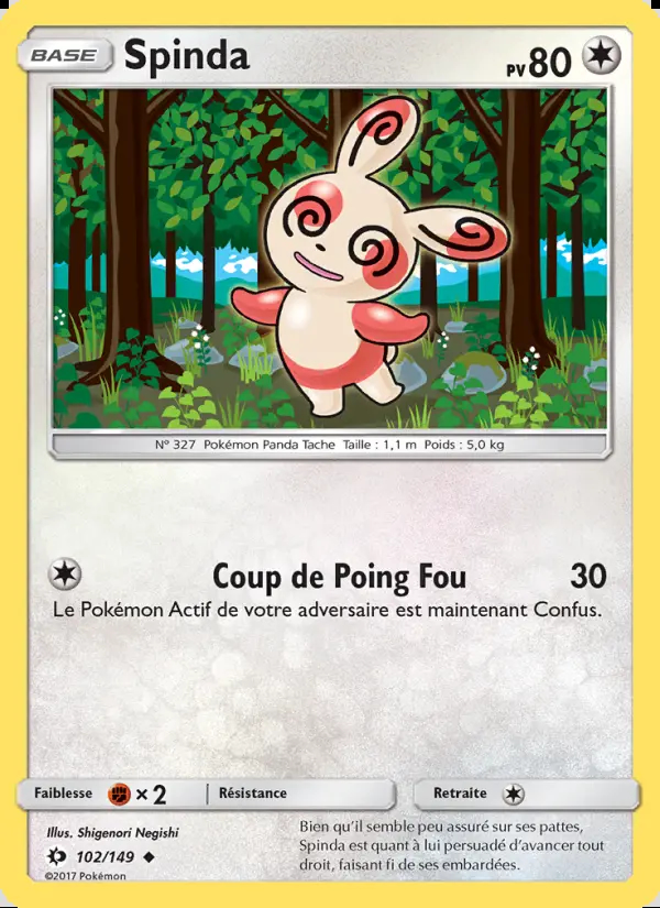 Image of the card Spinda