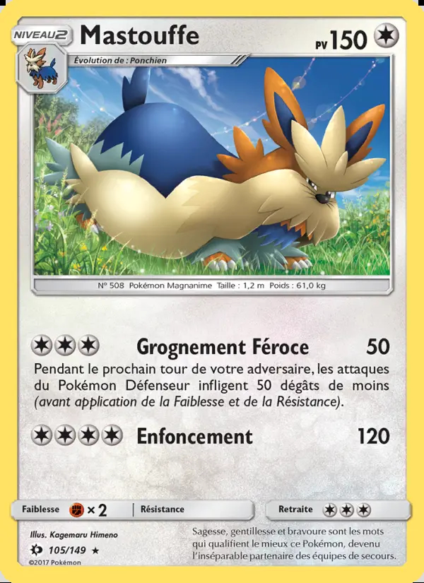 Image of the card Mastouffe