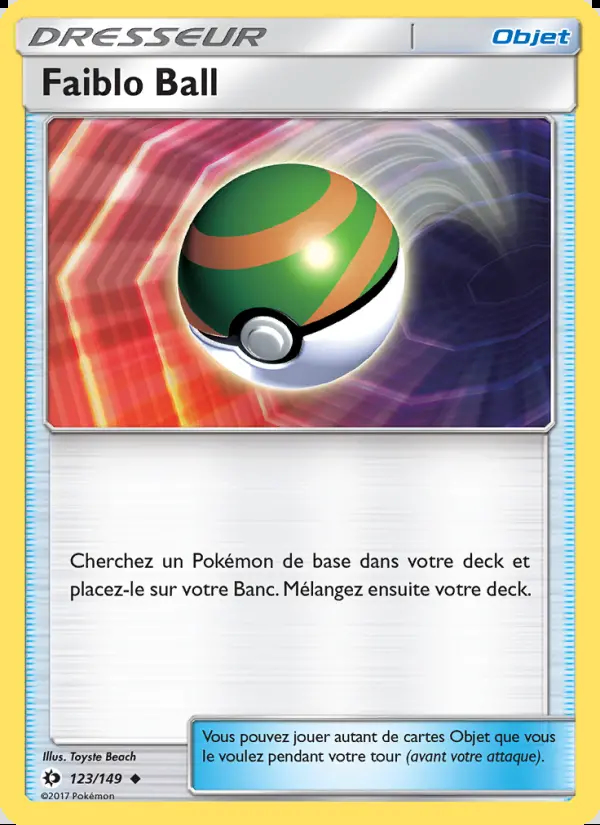 Image of the card Faiblo Ball