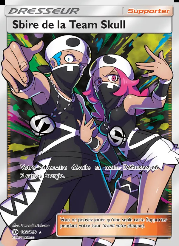 Image of the card Sbire de la Team Skull